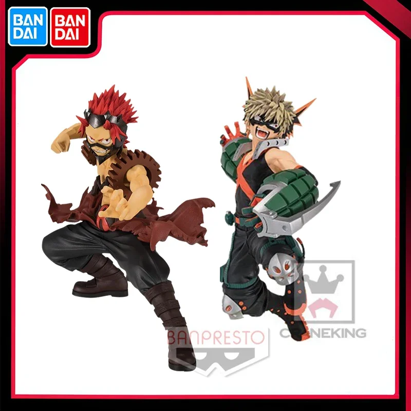 

BANDAI Original BANPRESTO My Hero Academia Bakugou Katsuki Kirishima Eijiro Figurine Action Collectible Model Decoratio Doll Toy