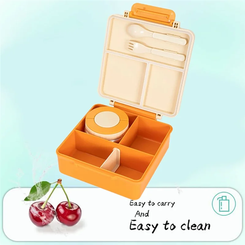 어블-벤토-런치 박스 누수 방지 식품 용기 보온 보냉 어린이용 핫-콜드 자