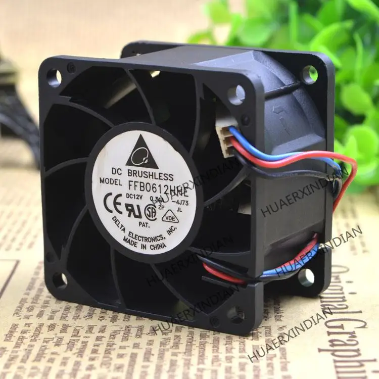 Новый комплект для сборки охлаждающего вентилятора 6038 6 см FFB0612HHE 12 В 0.34A