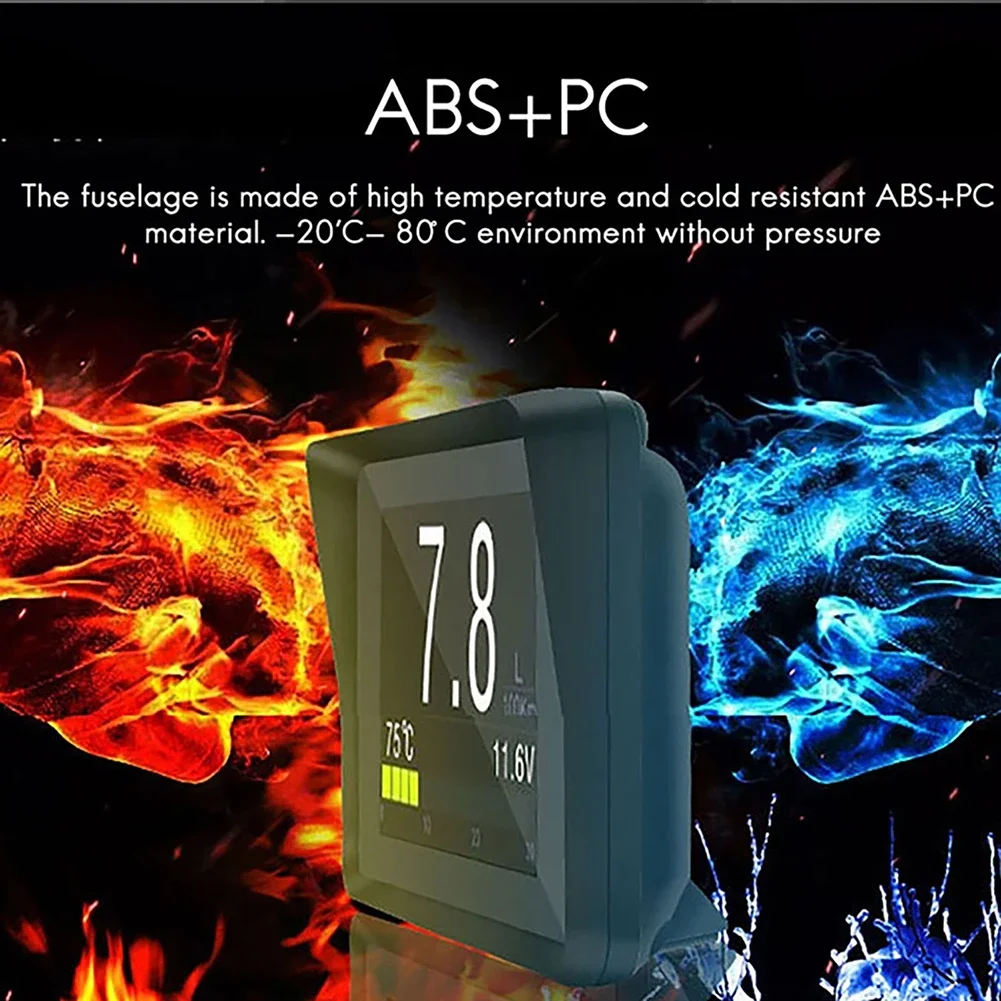 Engine Temperature Alarm Digital Computer Trip Display Water Temperature Gear Shift Reminder Made Of High Quality