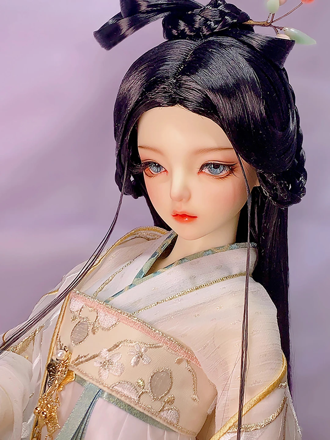 

New Chinese style 42cm eye beads 1/4 points BJD doll moon female toy ancient style can move noble sweet wine spot dragon soul