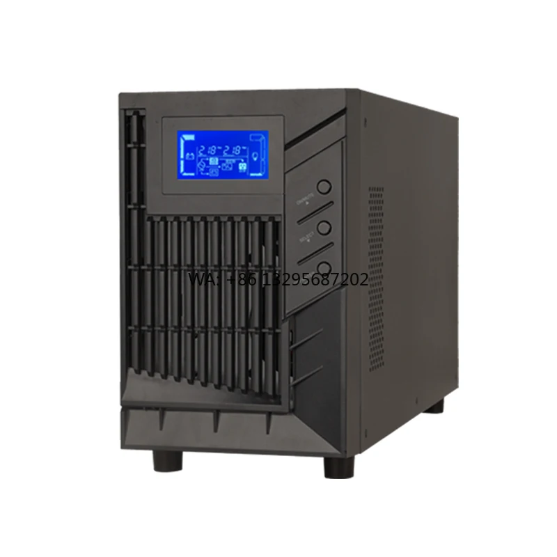 KEPAI 2KVA Online UPS Estabilizador de voltaje automático LCD monofásico ajustable Fuente de alimentación de 220 V