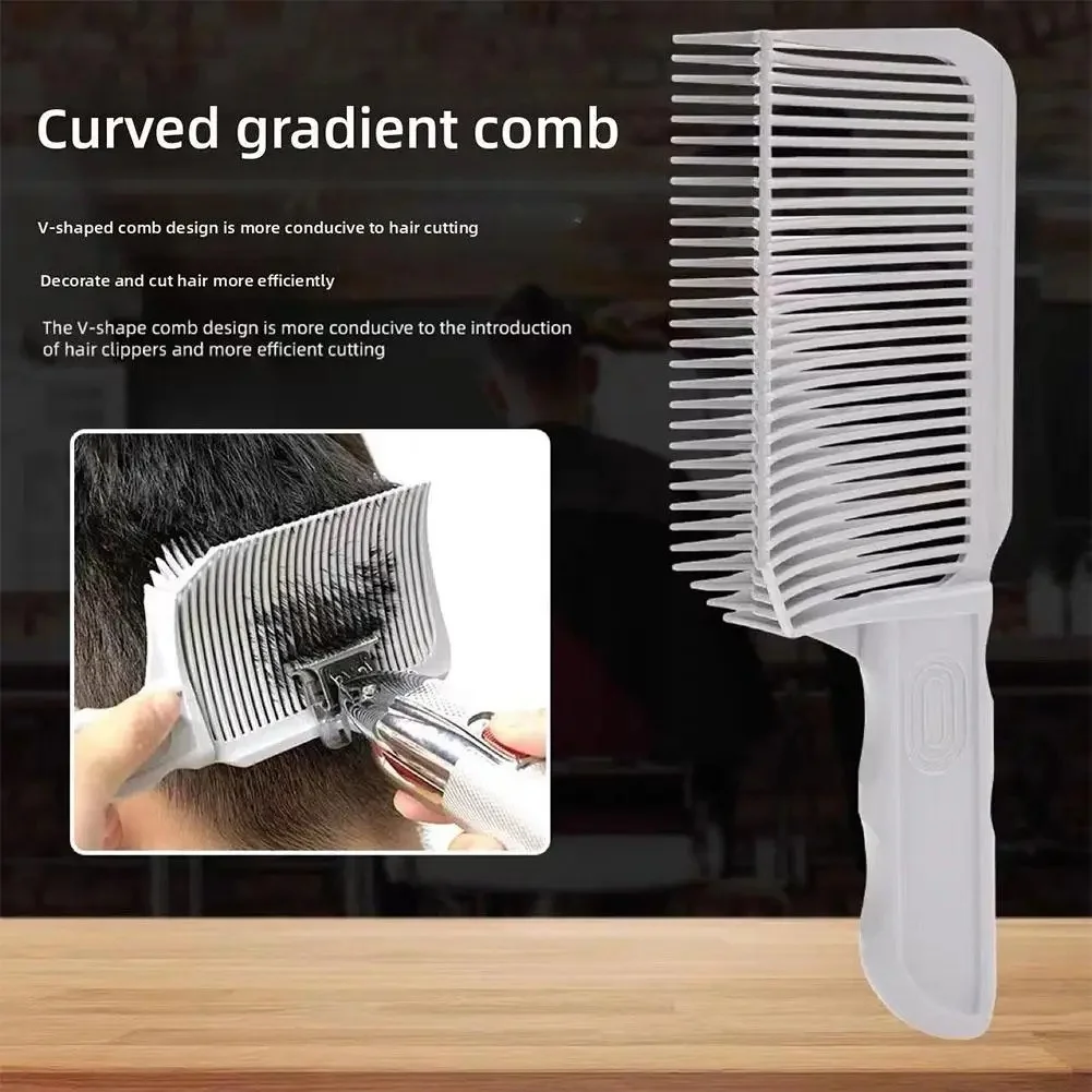 DIY Home Hair Trimming Haircuts Curved Headband Barber Fade Combs Set Hair Cutting Tool For Gradient Hairstyle Shaving Template image 3