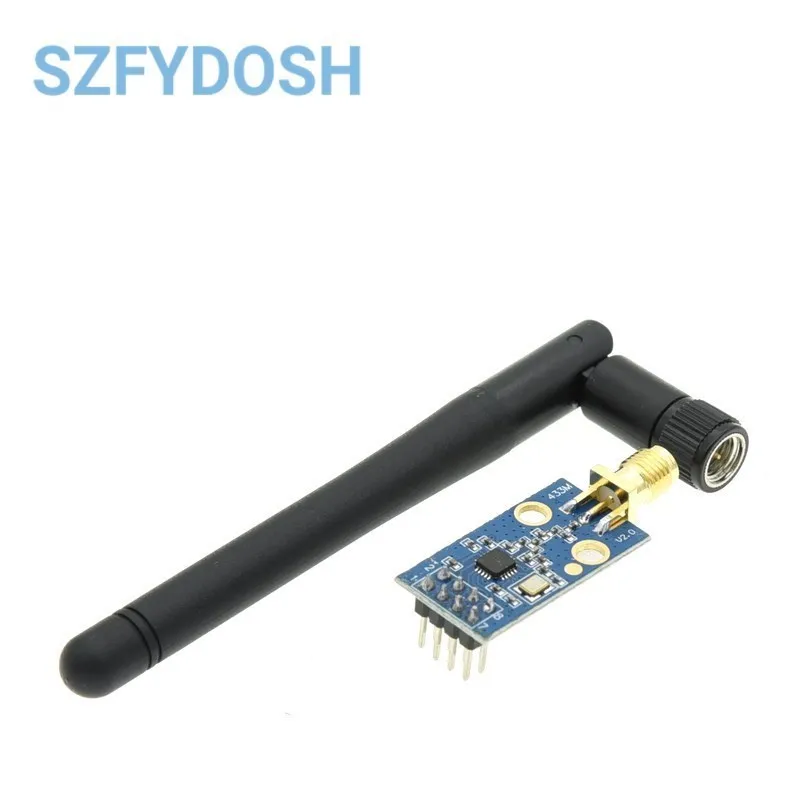 CC1101 Wireless Module With SMA Antenna Wireless Transceiver Module 433MHZ