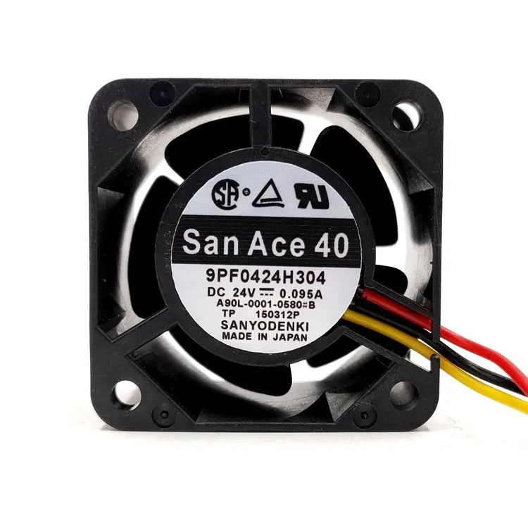 NEW ORIGINAL 9PF0424H304 A90L-0001-0580#B DC 24V 0.095A 4028 40x40x28mm COOLING FAN RADIATOR