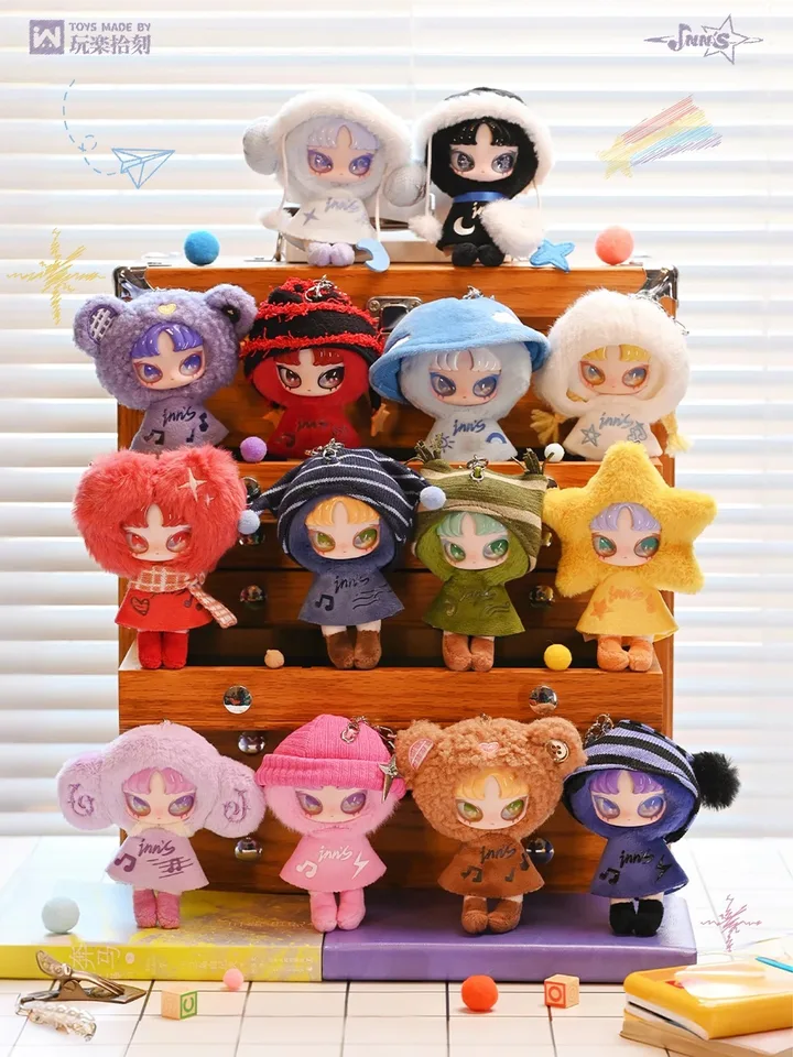 INN Tiny Wish Keepers Blind Box 10-Pack Zodiac Dolls PVC Model