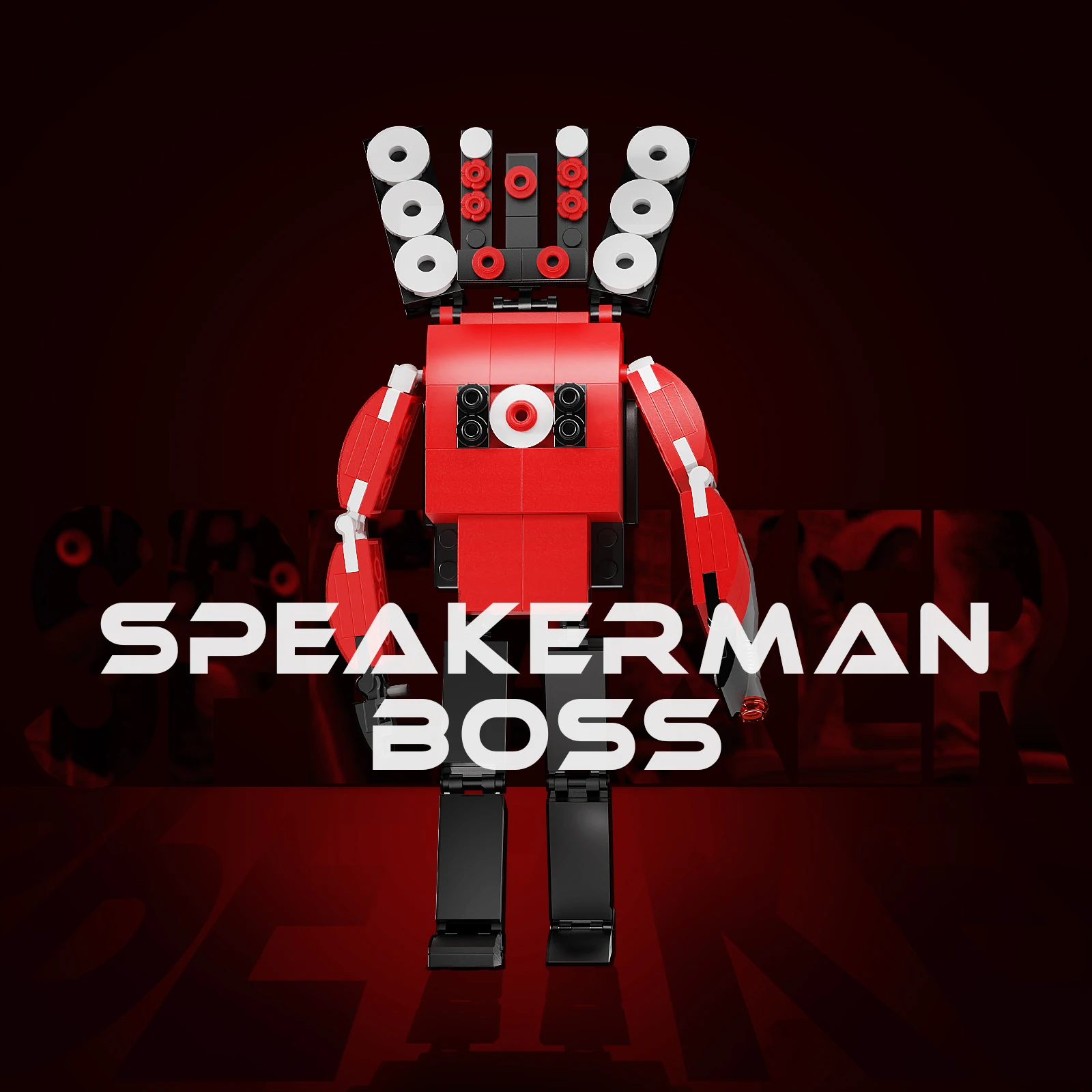 Skibidied 6 en 1 Titan TV Titan Man Monsters juego de bloques de construcción Speakerman Titan modelo juguetes regalos para niños y niñas