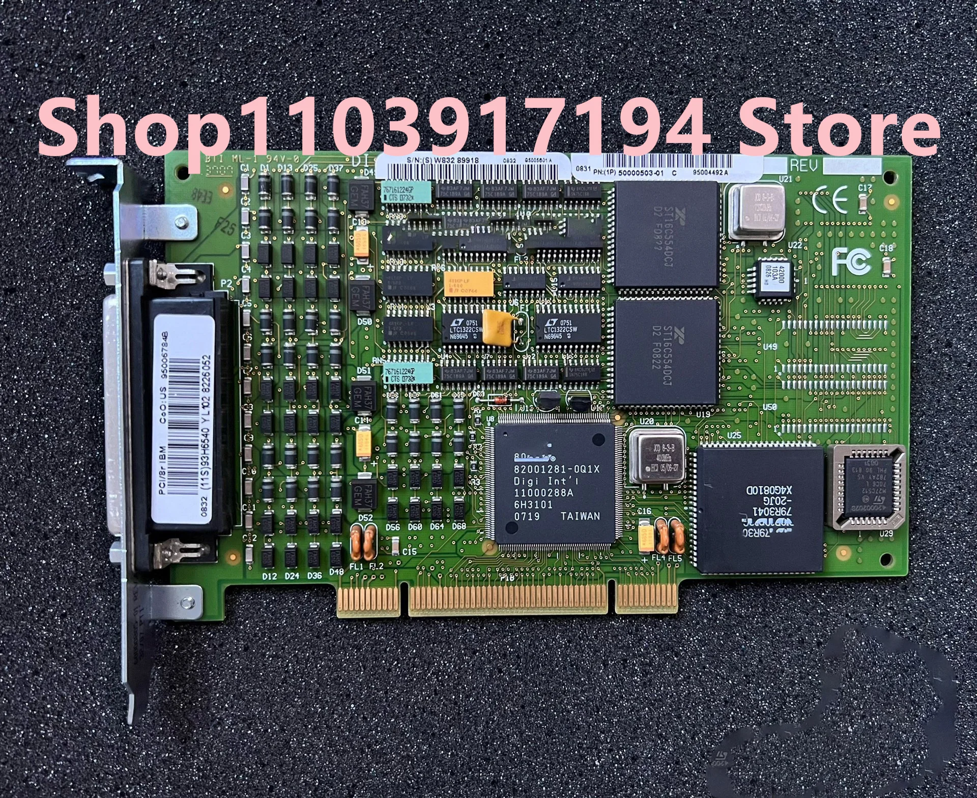 93H6540 50000503-01  Server serial card
