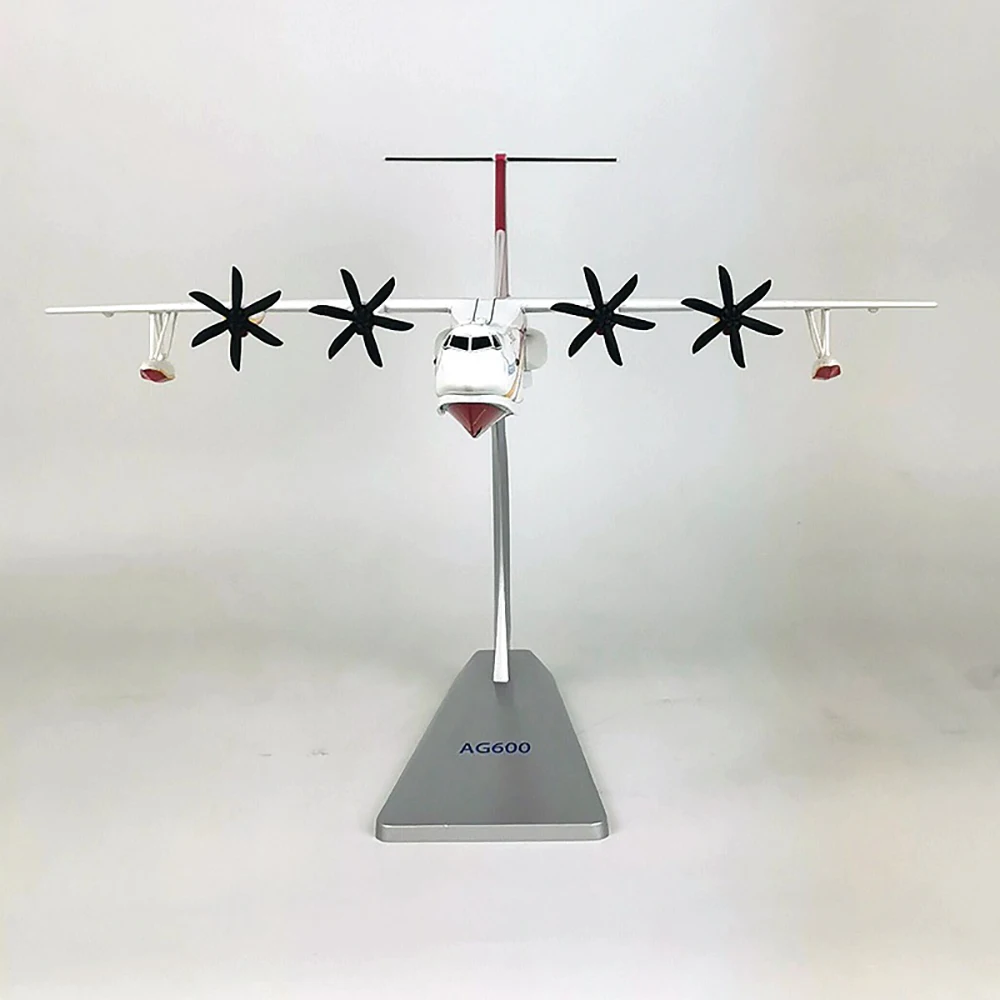 AG-600 طائرة مائية JL-600 كونلونغ نموذج طائرة 1:130 نسبة مقلد طائرة برمائية يموت الصب سبيكة ثابتة حلية