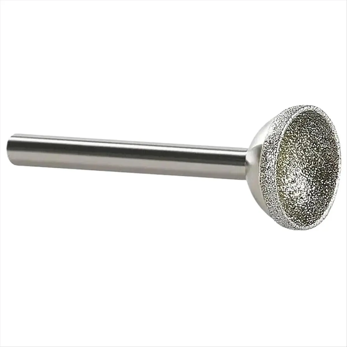 DT57 LATEST MODEL 1Pcs Mounted Point 10-25mm Spherical Concave Head for Jade Amber Stone Beeswax Grinding 6x22mm