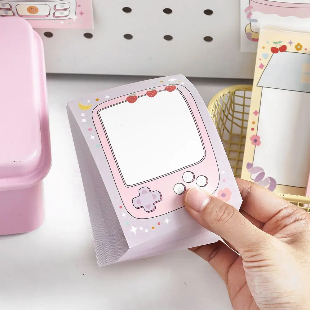 MINKYS 80 Sheets Kawaii Mobile Phone Type Memo Pads Paper To Do List Journal Note Paperlaria DIY Material Stationery