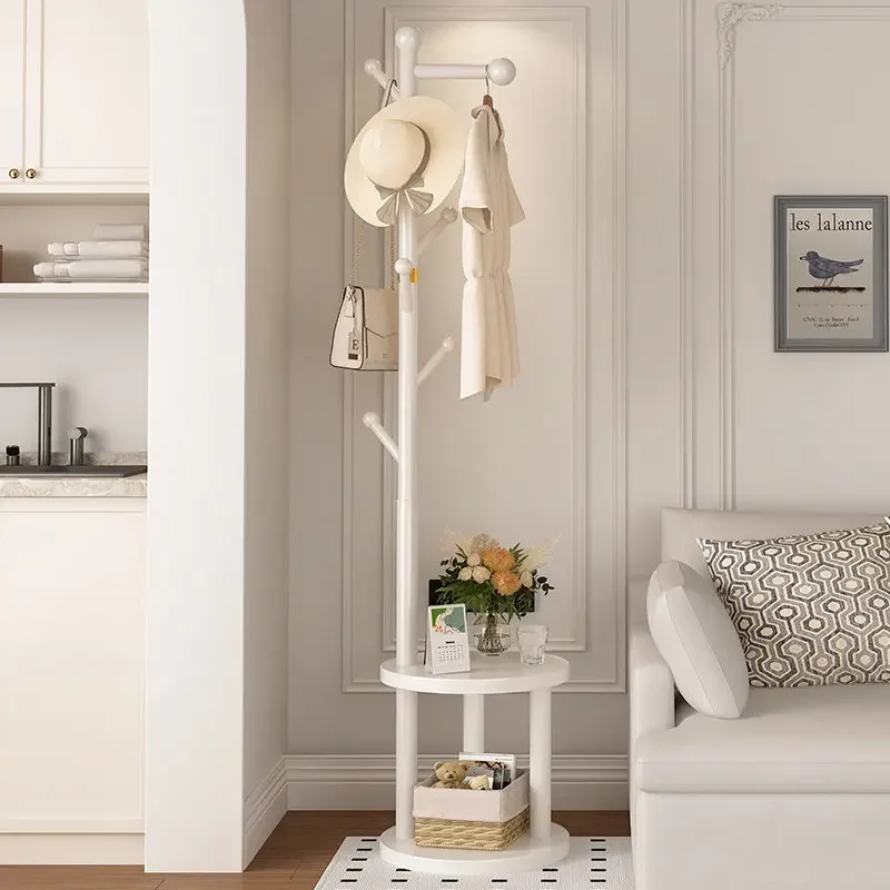 Living Room Space Saving Coat Rack Standing Hanging Multifunction Coat Rack Wooden Modern Muebles Para Hogar Entrance Furniture