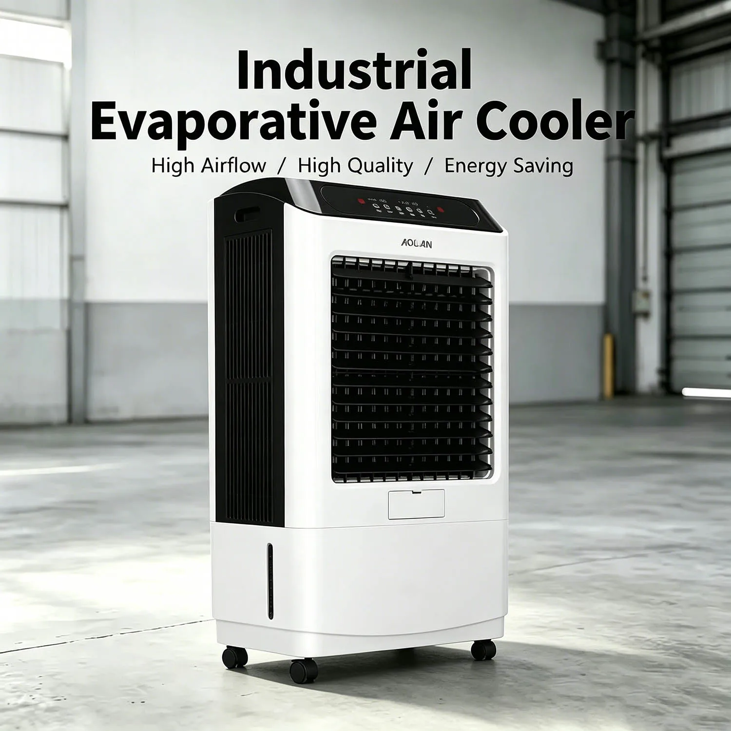 Portable Newest Design for Industrial or Room Evaperative Air Cooler Evaporative air Cooler AZL045-ZY13A 4500m3/h White Shell