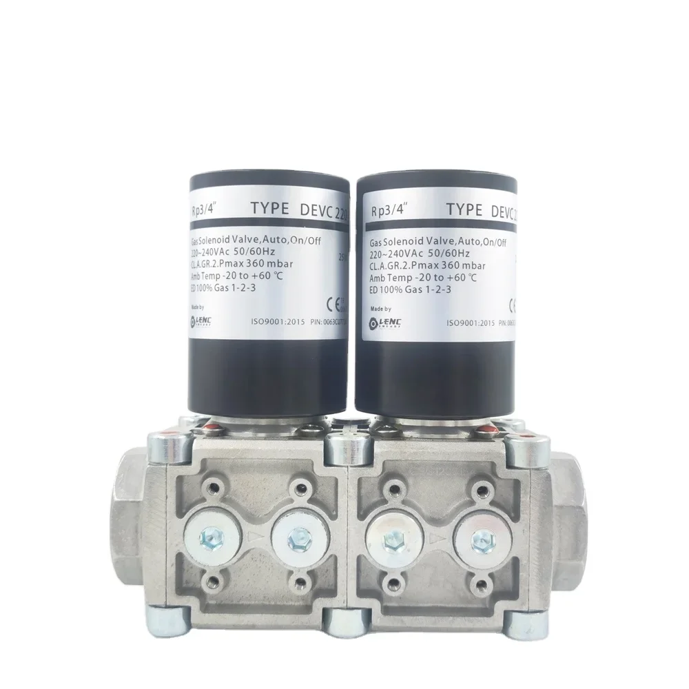 Aluminum Material Combination  assembly electrically operated fast closing solenoid valve