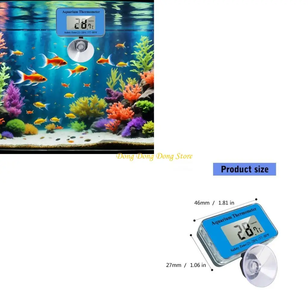 

Aquariums Temperature with Digital Display for Home and Office Use