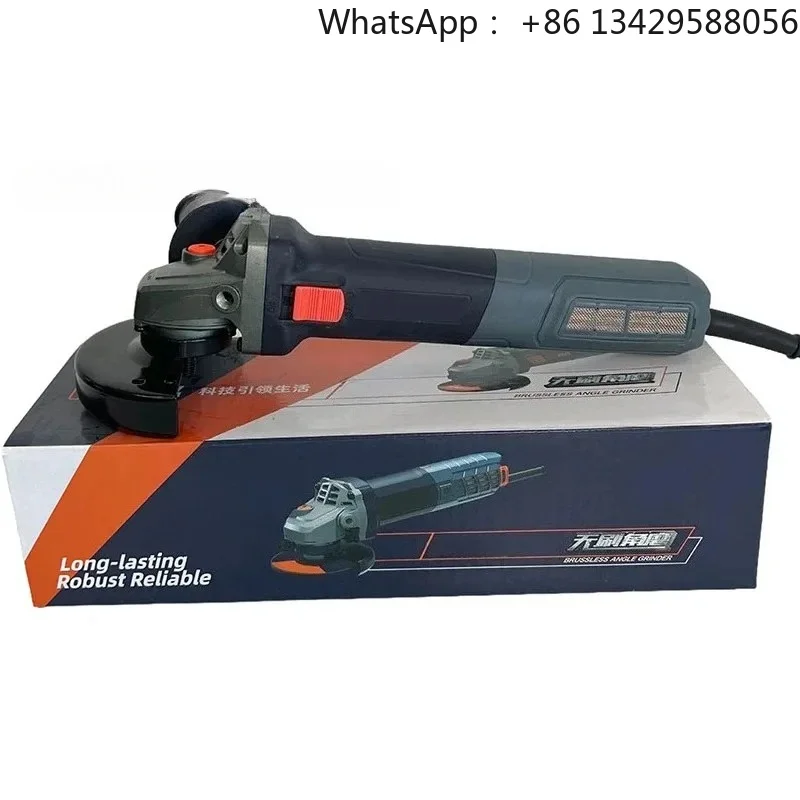 Handheld Brushless Angle Grinder 1010S Multi-purpose Speed Regulated Cutting Polishing Grinding Power Tool