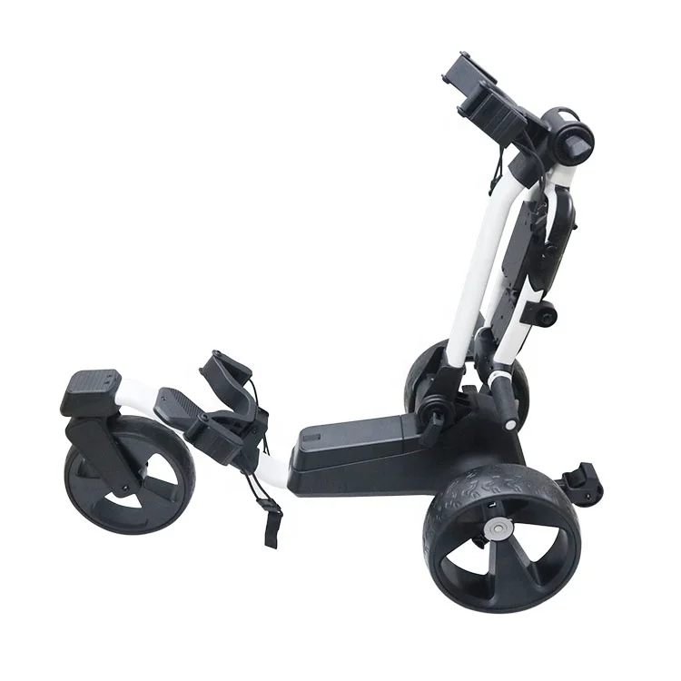 Hot Selling Electric Golf Scooter Foldable Remote Control Golf Trolley With Lithium Battery 3 Wheel Electric Golf Cart