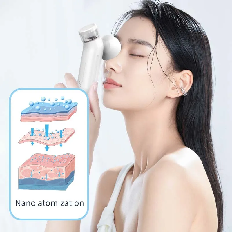 Eye Nano Sprayer Electric Eye Steam Hot Compress Eye Moistening Instrument Eye SPA Washing Face Skin Humidifier Relieve Fatigue