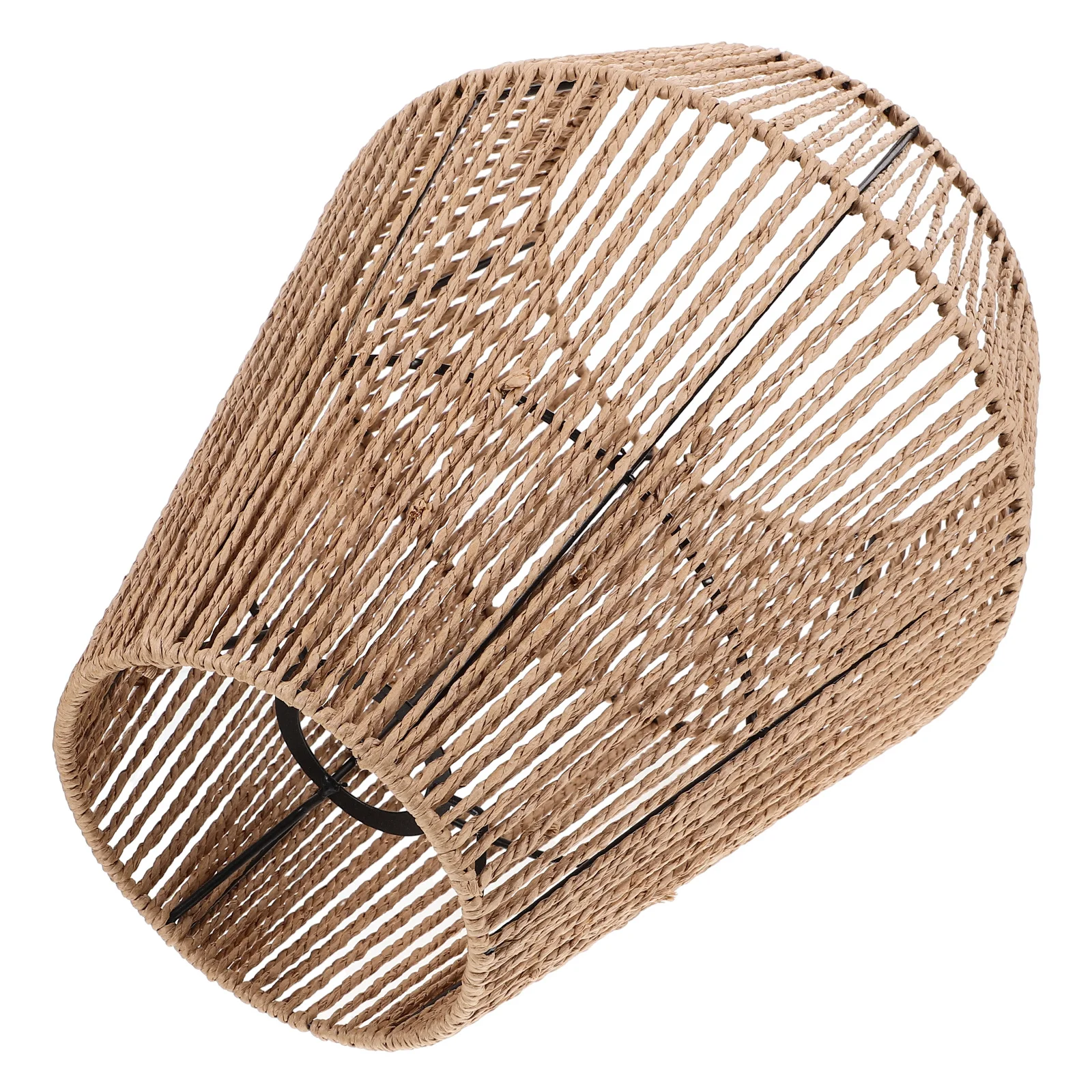 

Rattan Woven Lampshade Pendant Light Decorative Ceiling Floor Cover Reusable Chandelier Replacement For Restaurant Homestay