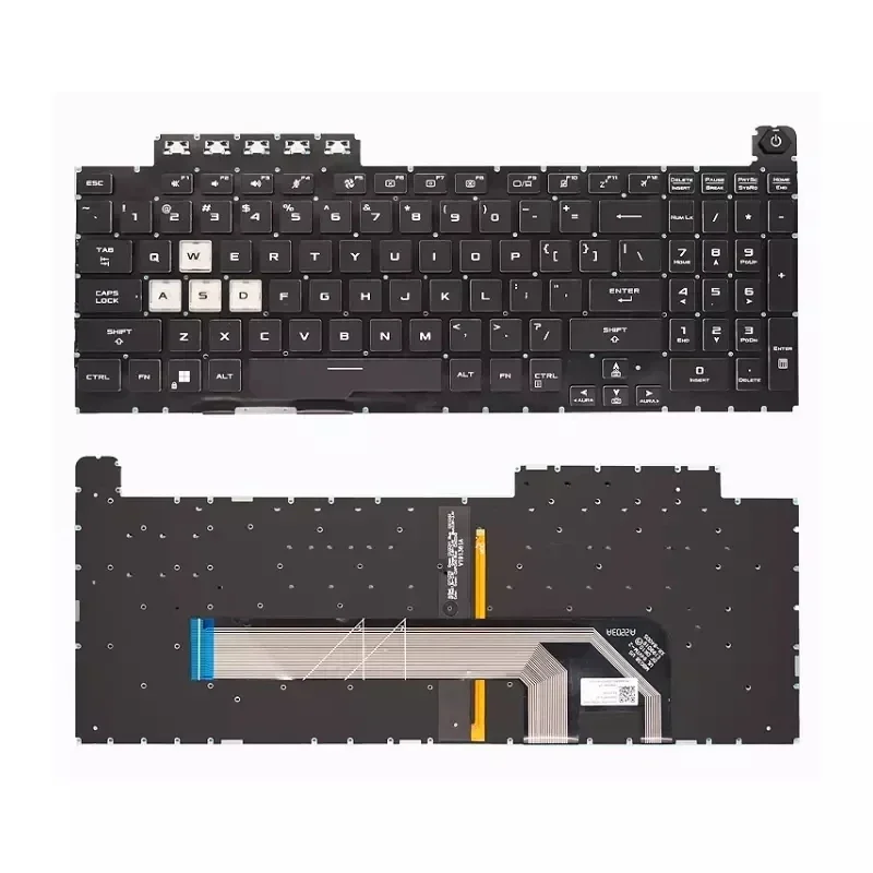 Teclado estadounidense para ASUS TUF Gaming A15 FA506 FA506iu FA506iv Fa506ii TUF A17 FA706 Fa706ii FA706iu FX506 FX506L FX706 FX706H