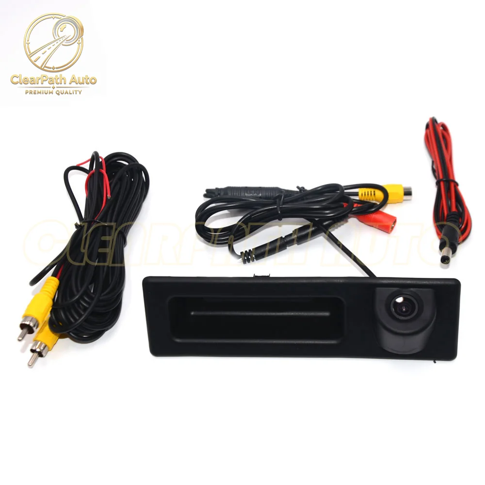 Parking CCD HD Car Trunk Handle Reversing 170 Degree Rear View Camera for Bmw 3 5 X3 Series F10 F11 F25 F30