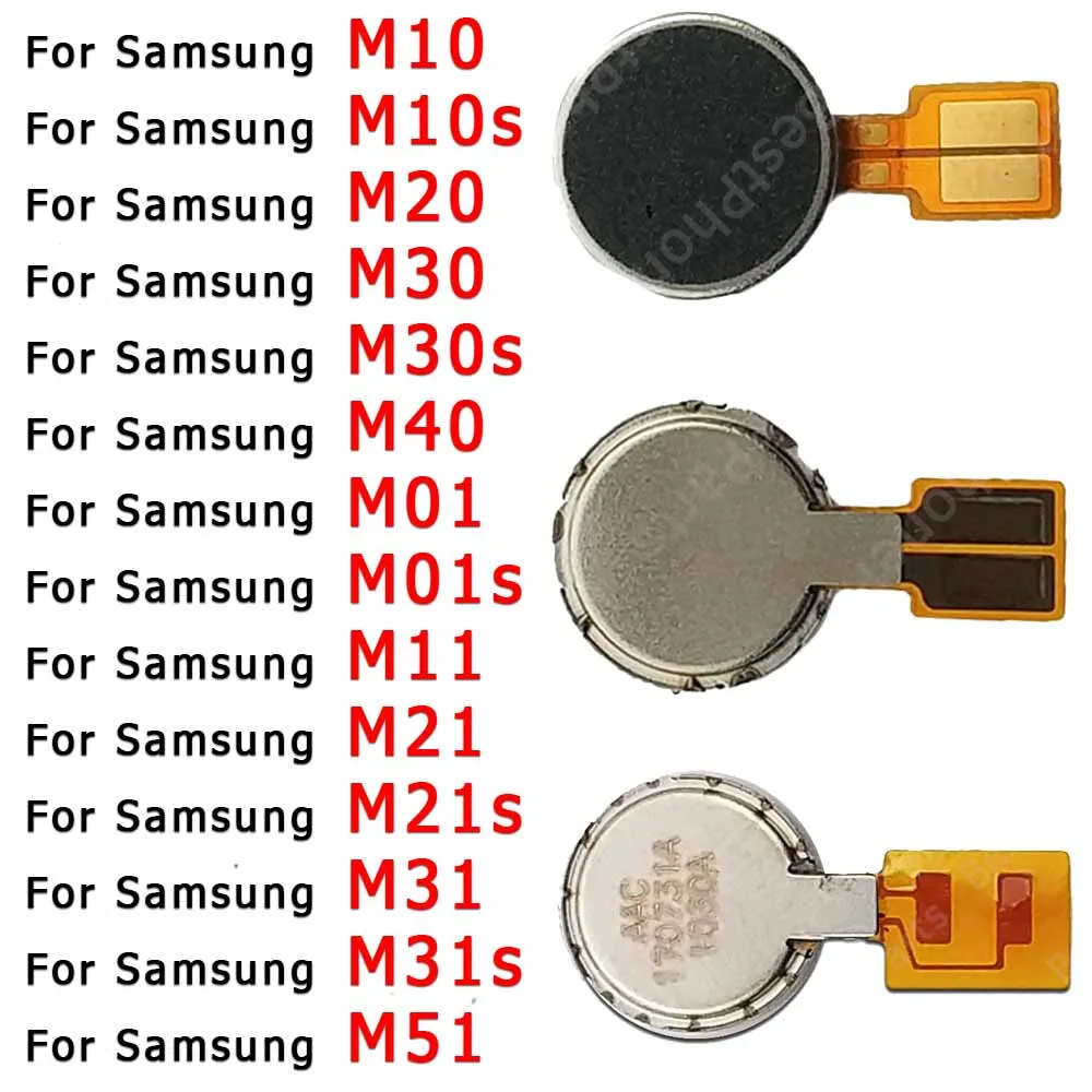 Vibration For Samsung Galaxy M01 M11 M21 M21s M31 M31s M51 M10 M20 M30 M30s M40 Vibrator Motor Ringer Flex Cable Repair