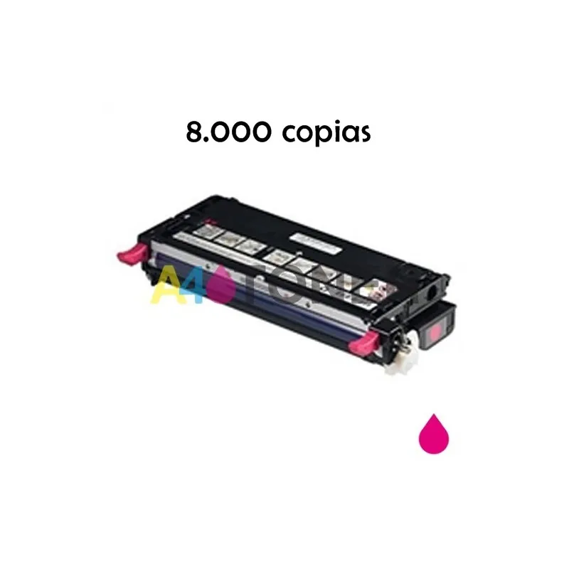 Alternative Toner DELL3110M magenta, replaces original toner 593-10172 A4toner.com