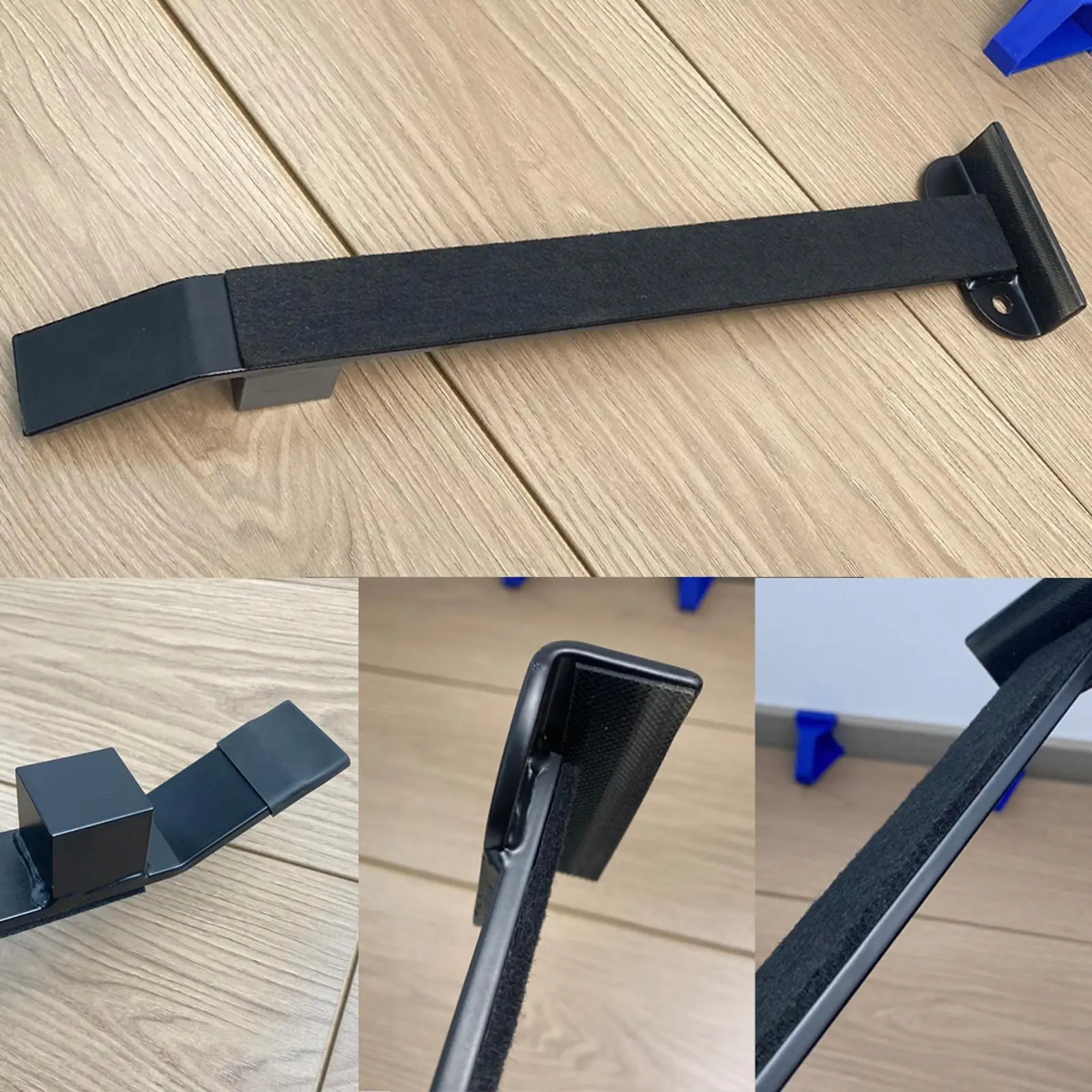 Sturdy Flooring Pull Bar Professional Manual Leveling Tool Square Steel Block for DIY Laminate Floor Installation Repair