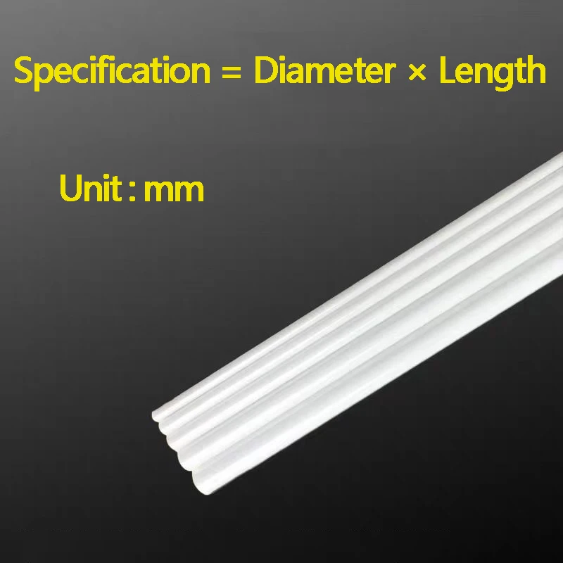 99% Zirconia Ceramic Rods Solid ZTA   Alumina Ceramic Rod Wear Resistant Insulating High-Temp Industrial Ceramic Bars