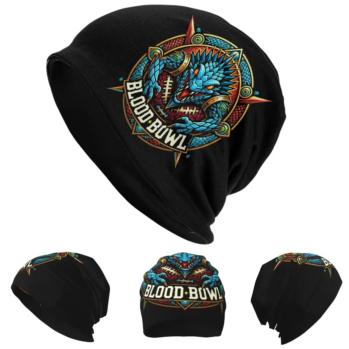 

Lagrt Blood Bowl Skullies шапки шапки теплая осенне-зимняя уличная шапка вязаная шапка для взрослых унисекс