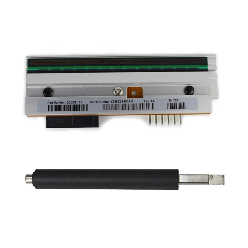 

Новая качественная термопечатающая головка A + PHD20-2181-01 и ролик, совместимая с принтером этикеток со штрих-кодом Datamax I-4208 I4208 203 точки на дюйм