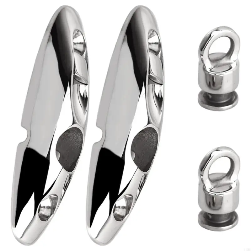 

D5BE 2PCS TOP фитинговый аппаратный поворотный боковой шарики