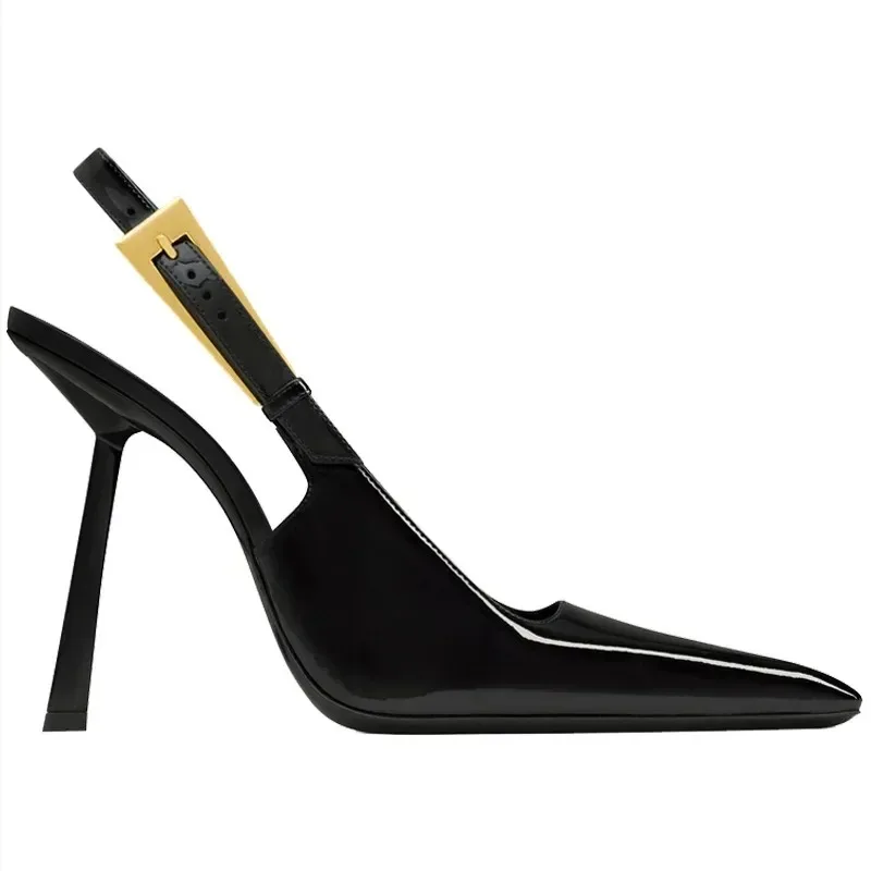 

Women High Heel Pumps New Pointed Stiletto Heels Women's Pumps 2025 Summer Designer Mule Sandals Elegant Sexy Office Women Shoes