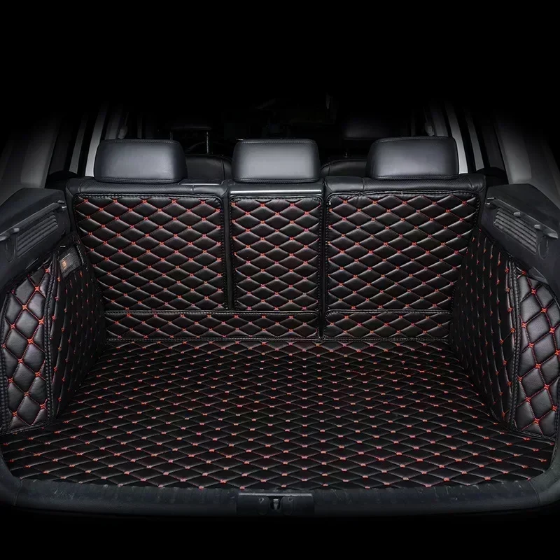 Full Coverage Custom Car Trunk Mats for NETA V 2021-2023 Polestar 2 2019-2024 Interior Details Car Accessories Carpet