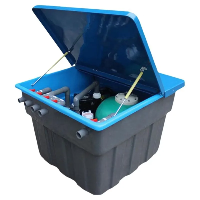 Swimming pool circulation filter integrated machine, buried machine fish pond buried water pump sand tank cleaning and