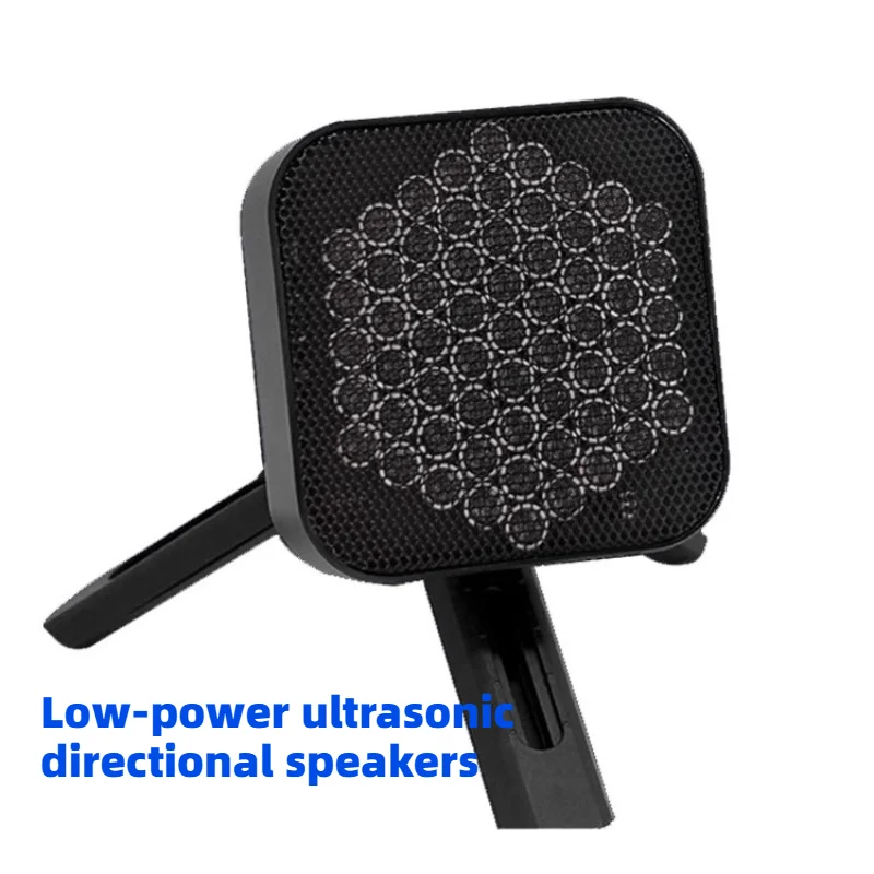 

Low-power ultrasonic directional speakers for exhibition halls museum stores with desktop wall-mounted installation