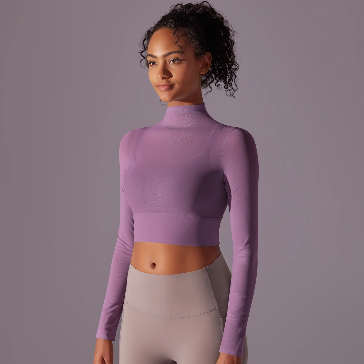 

Workout Tops Long Sleeve Activewear Women's Sports Wear Running Jogging Mesh Long Sleeve Workout Wear Activewear Bike Outerwear