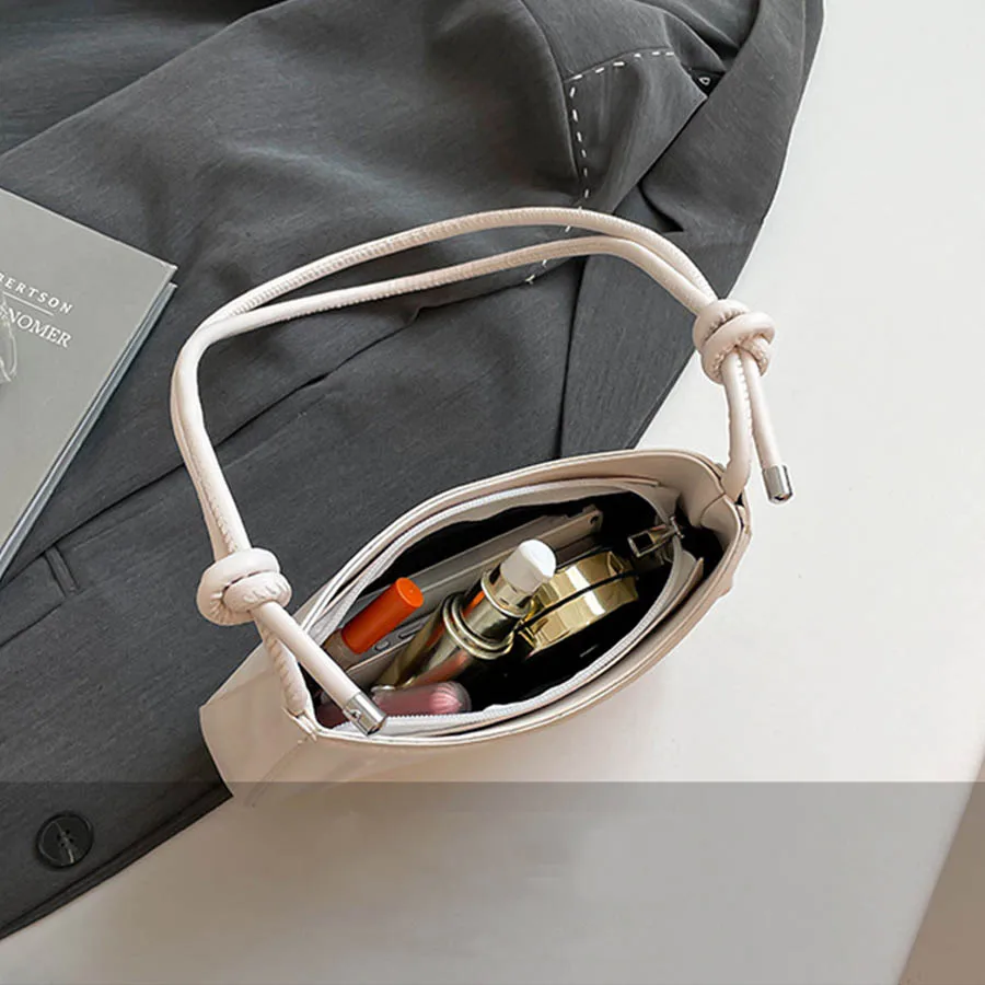 حقيبة هلال نسائية متخصصة على الطراز الكوري حقيبة يد جديدة لخريف 2025 ، حقيبة كتف متعددة الوظائف حقيبة كتف #6