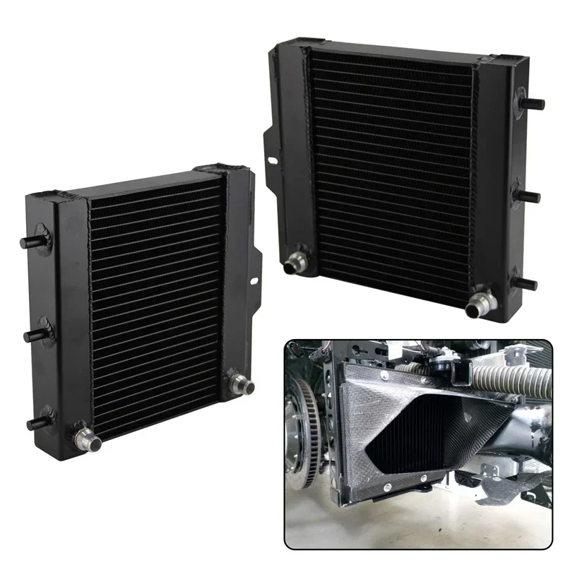 Performance Left and Right Auxiliary Radiator for F87 F80 F83 M2 M3 M4 S55 3. 0L 2015-2020