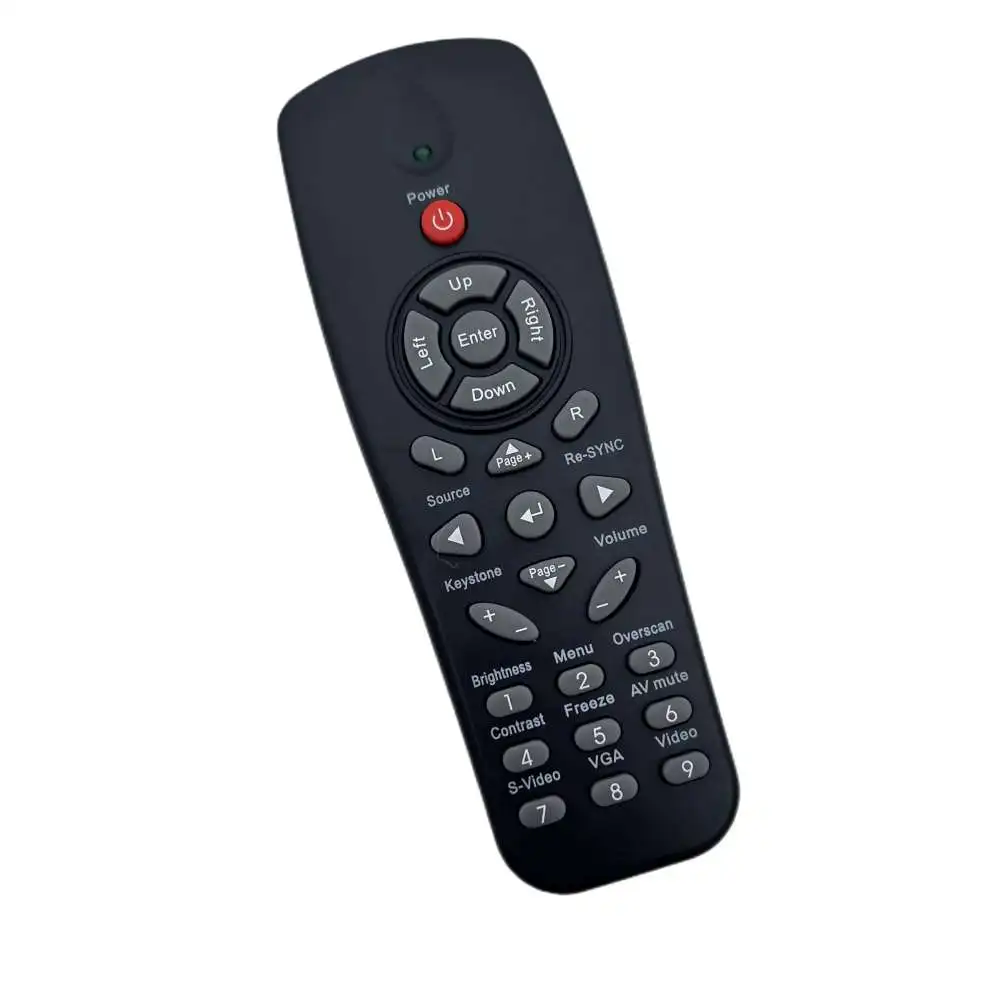 Replacement Remote Control for Optoma Projector DS211 DS216 DS216L DS316 DS316L DS322 DS323 DS325 DW312 DW318