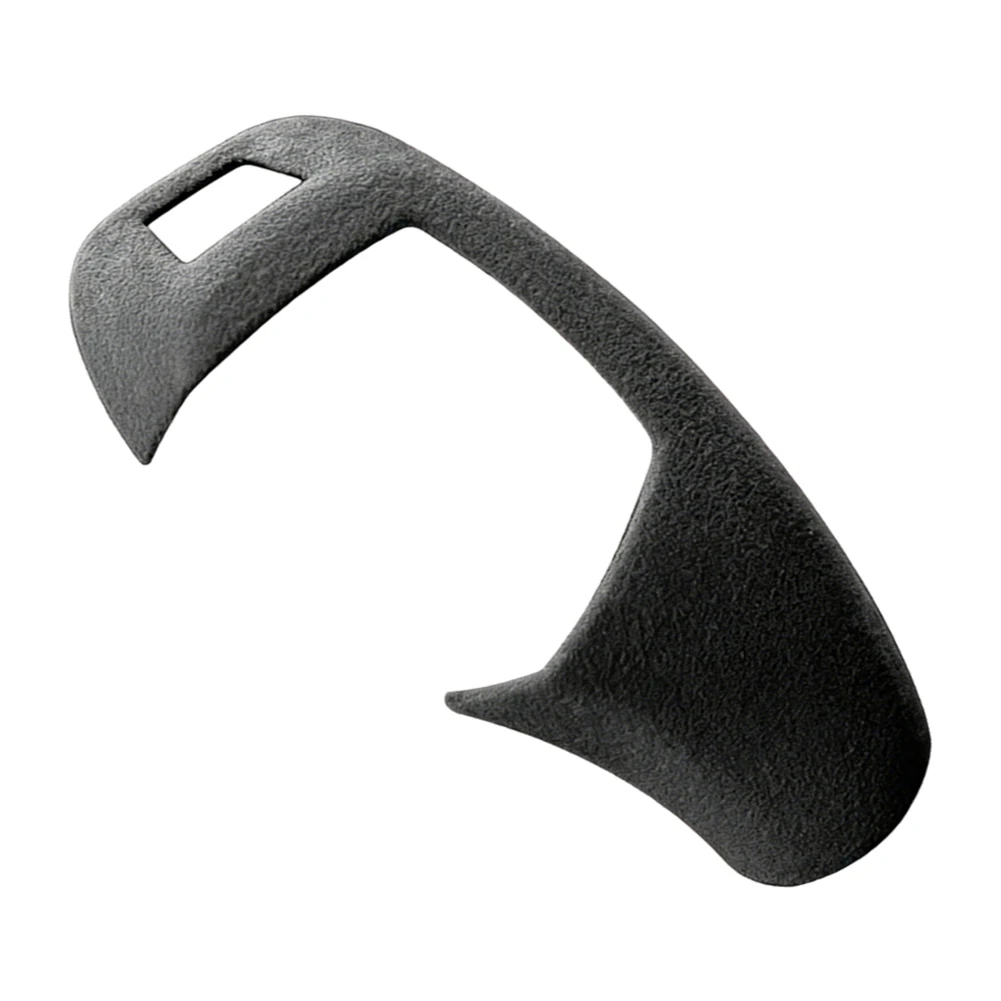 Interior Shift Knob Suede Gear Shift Knob Black Suede Material High Strength Build Direct Replacement Part For Daily Driving