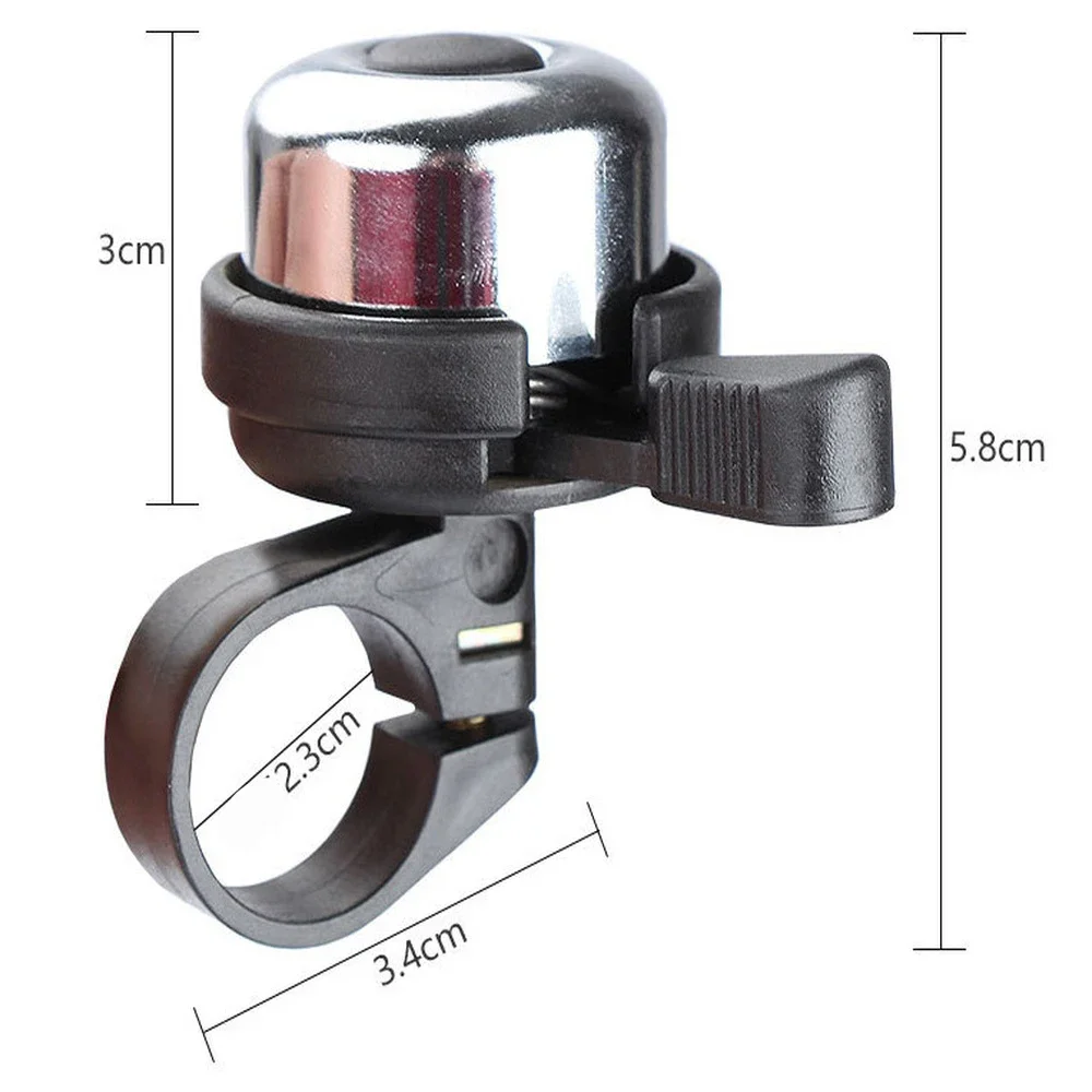 

Metal Bike Bell Loud Horn Sound Alarm for Mountain Road Bicycle Handlebar Cycling Safety Alert and Outdoor Accessories