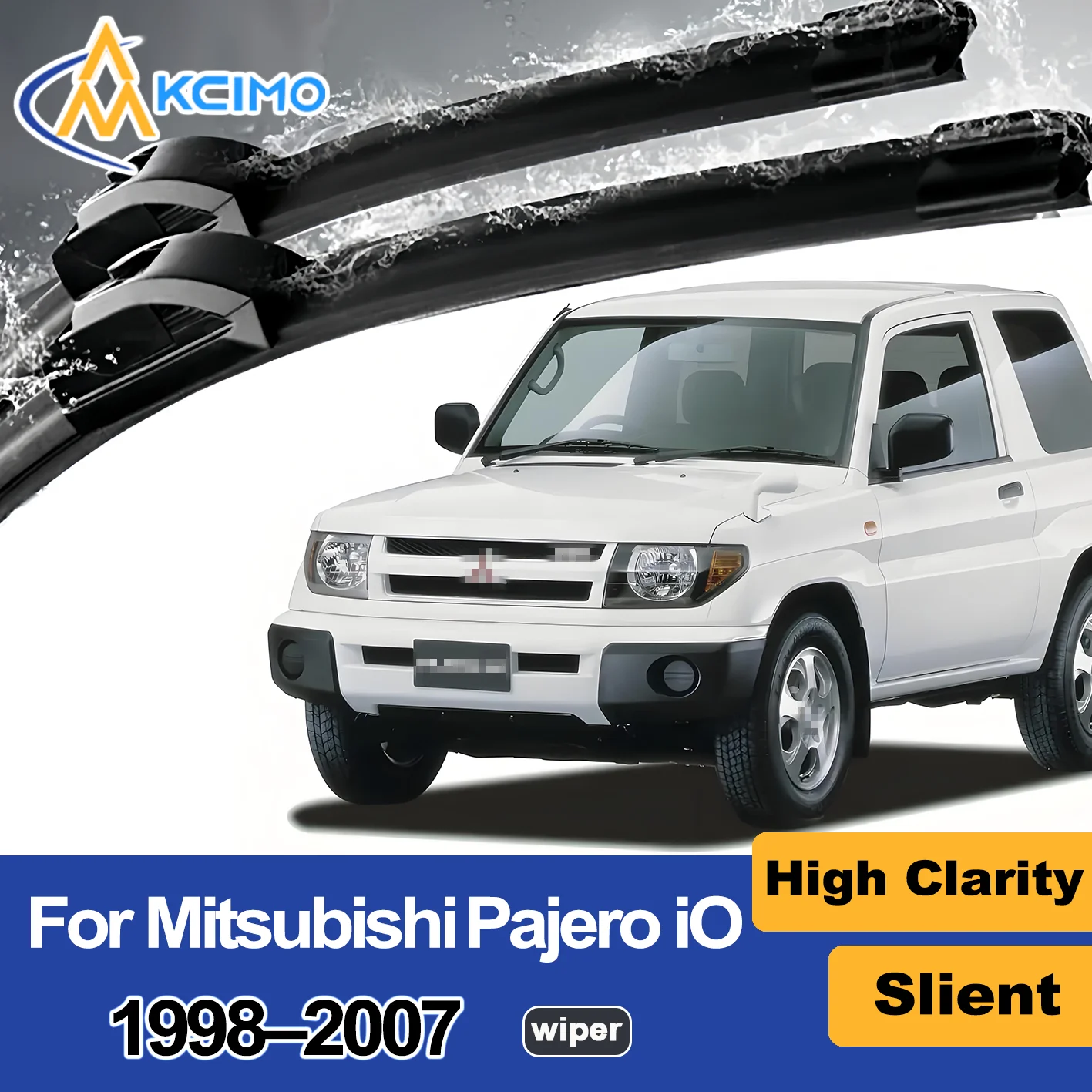 

2PCS New Front Wiper Blade for Mitsubishi Pajero iO 1998-2007 Mitsubishi Montero iO Mitsubishi Pajero Pinin Mitsubishi Shogun