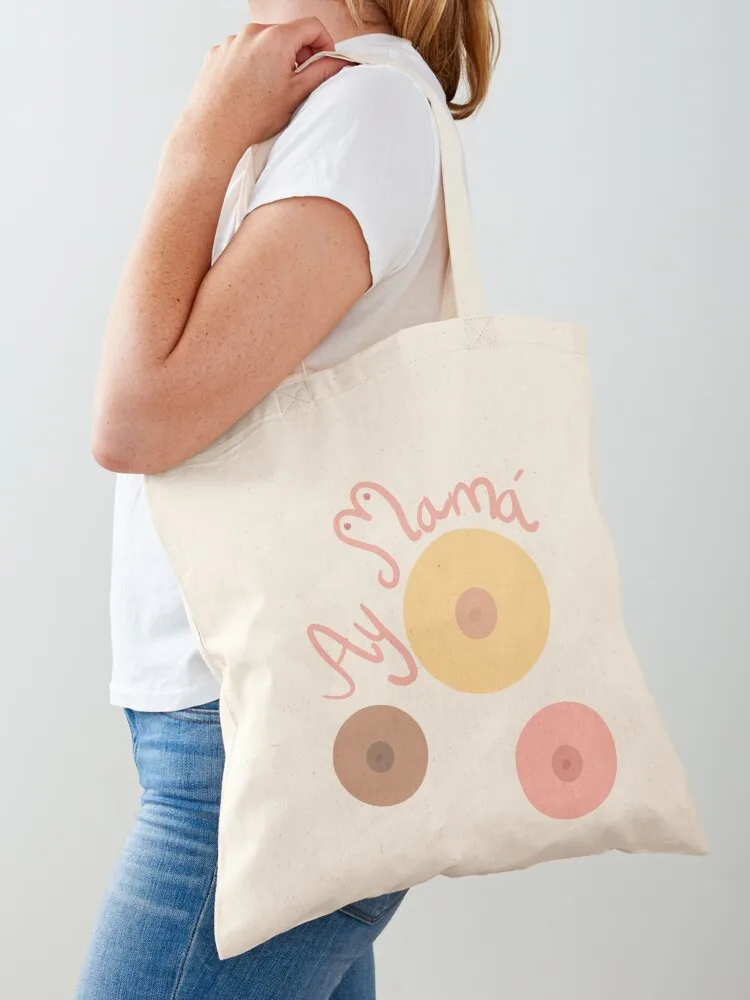 

Ow mom Tote Bag tote bag men's Big bag Canvas shopper bags for women