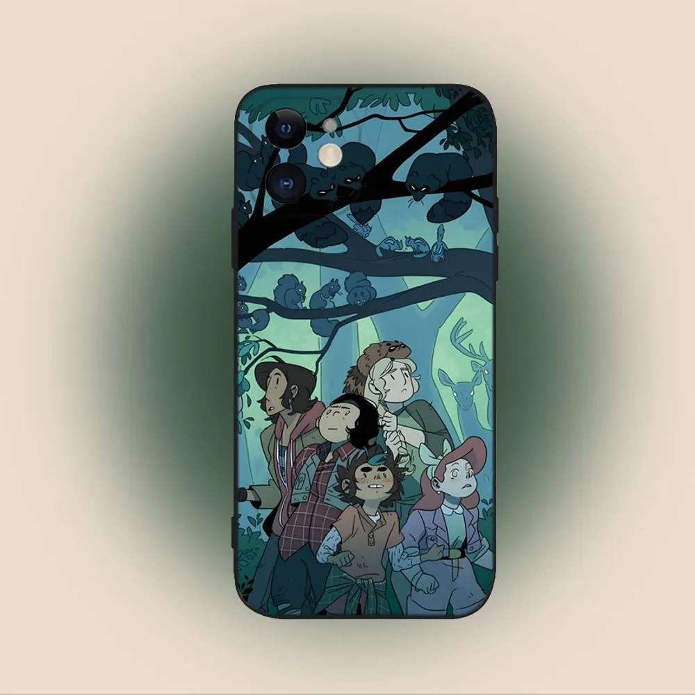 L-Lumberjanes Phone Case For iPhone 15,14,13,12,11,Plus,Pro Max,XS,X,XR,SE,Mini,8,7 Soft Silicone Black Cover