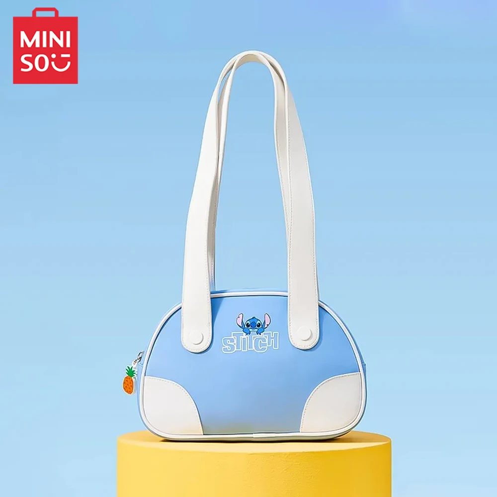 

MINISO Mingchuang Youpin Star Baby Stitch Hawaiian Bowling Bag One Shoulder Portable Cartoon Cute
