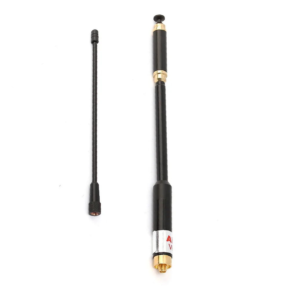Imagem -04 - Dupla Antena Extensível Sma-fêmea para Rádio Bidirecional Comprimento da Base 7cm Al800 Highgain Peças Singal