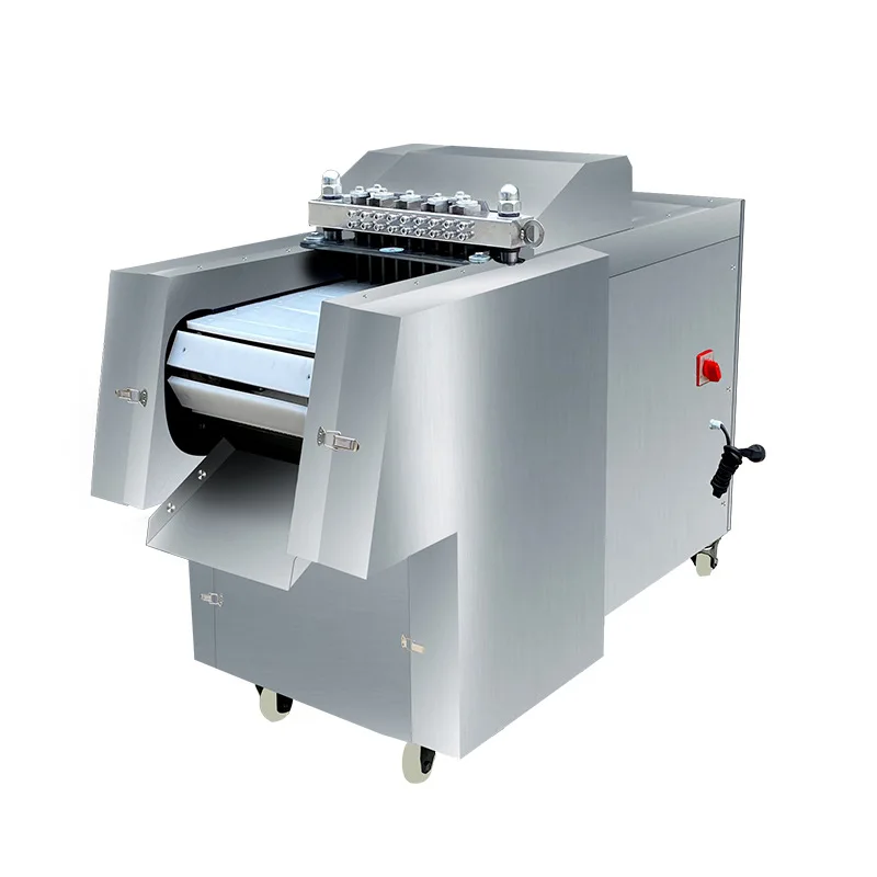 

Cutting machine Chicken duck goose fish meat fresh ribs cutting Multifunctional slicing