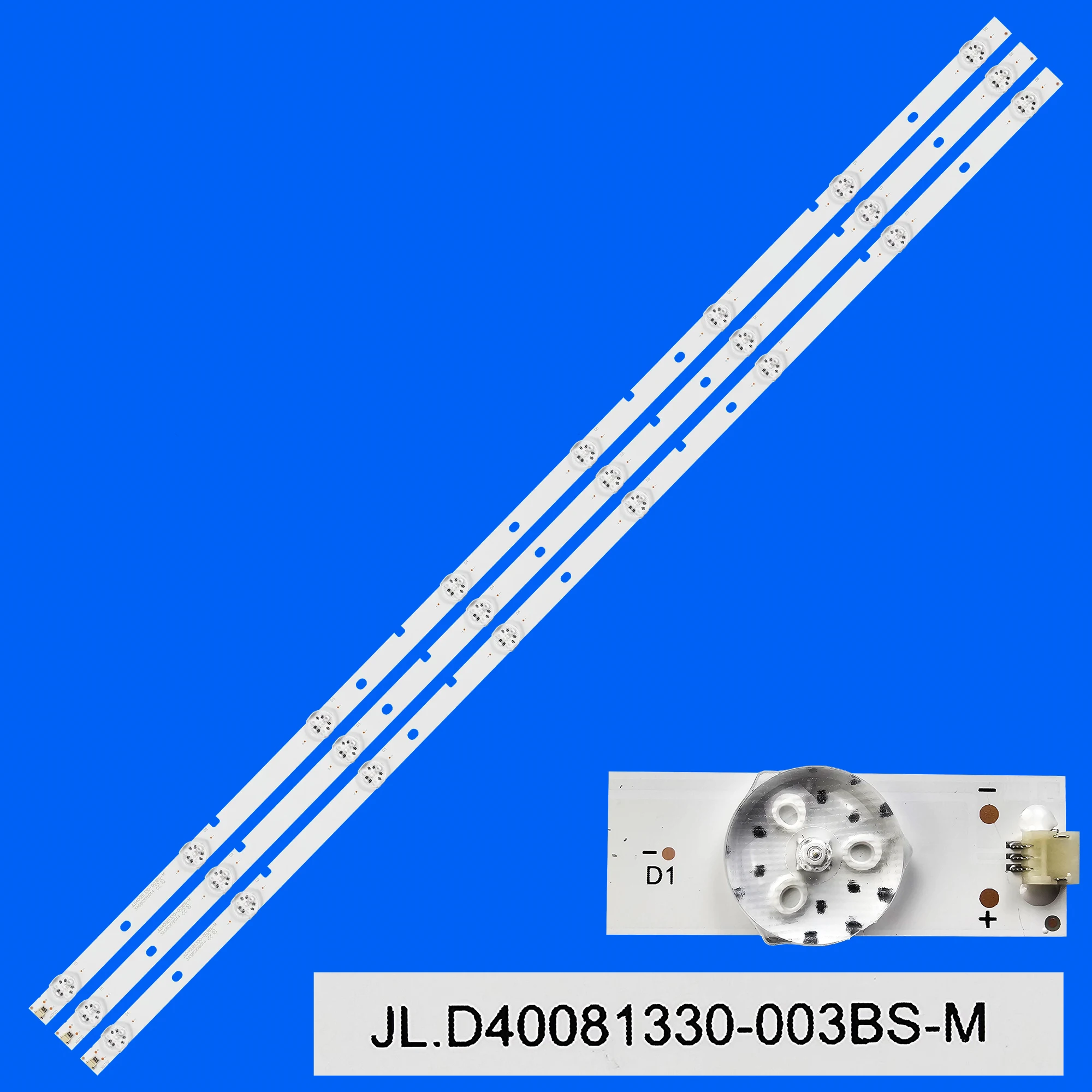 Pasek podświetlenia LED do F40C8000H 40CF59-T2 40CFS71 FHD-40H51002 40M2160M/P LED40EC270N NS-40D510NA19 JL.D40081330-003BS-M