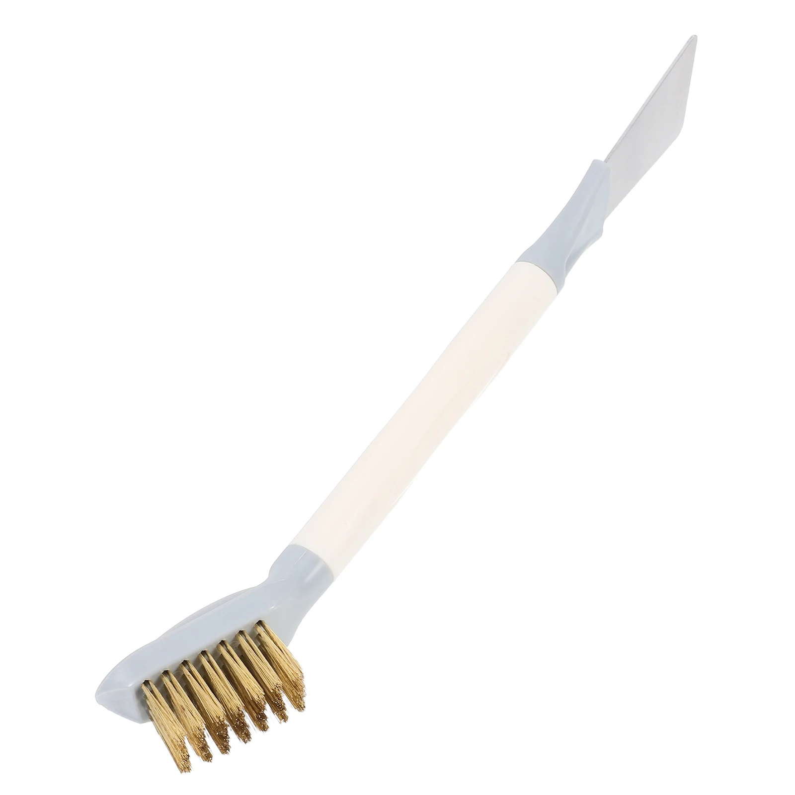 

Kitchen Cleaning Wire Bristles Scraper Gas Stove Range Hood Gap Cleaner Comfortable Grip Cooktop Scrubber Stove Scraper